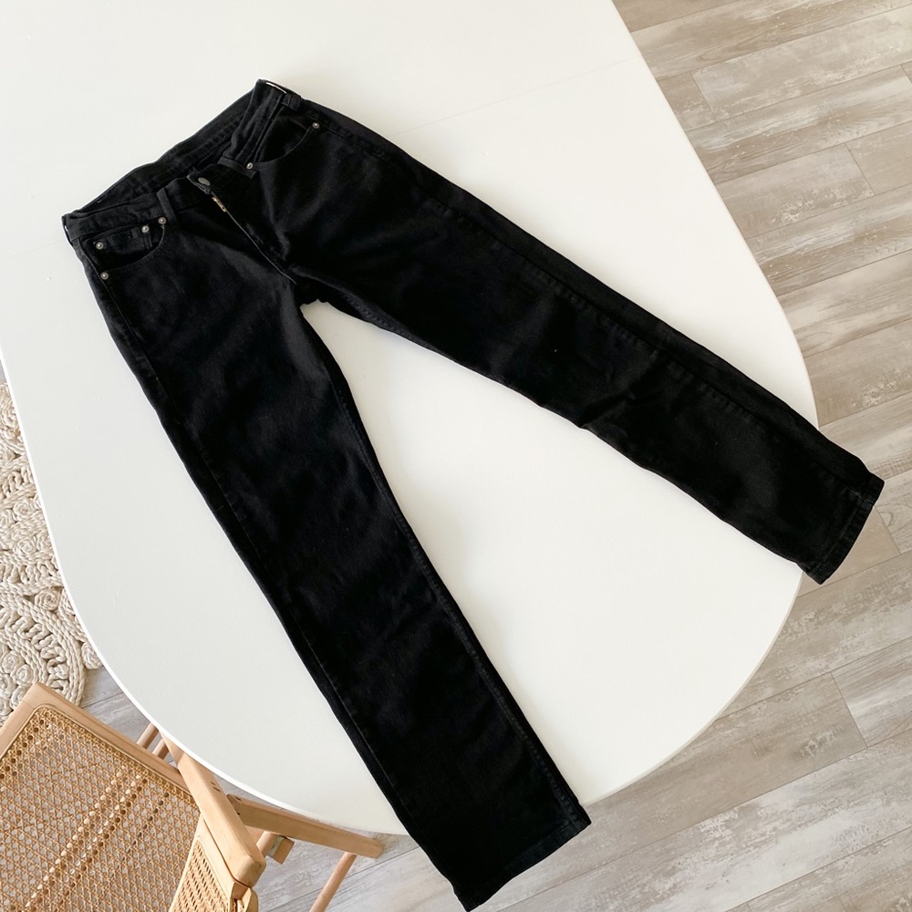 Mens Levi’s black jeans size 29 x 32